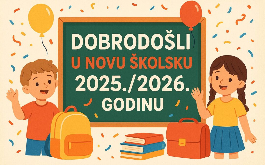 POČELA NOVA NASTAVNA GODINA!